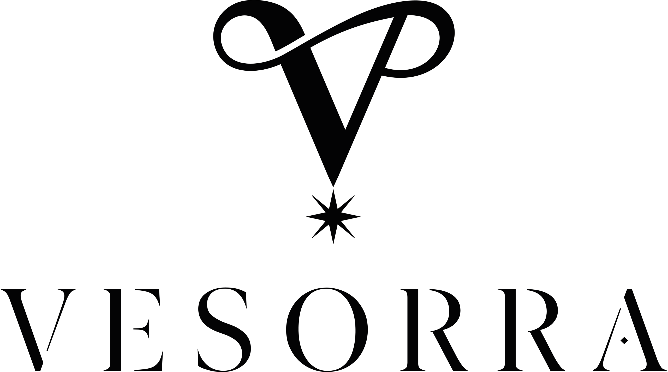 Vesorra Black Logo