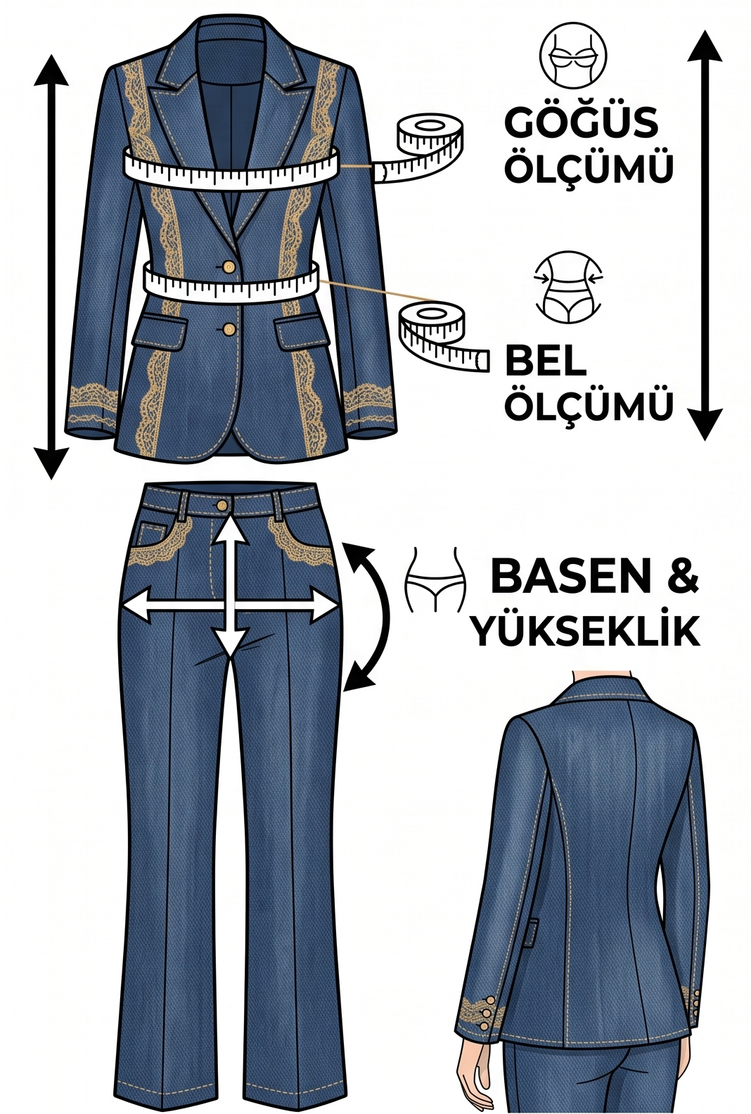 Velora beden tablosu